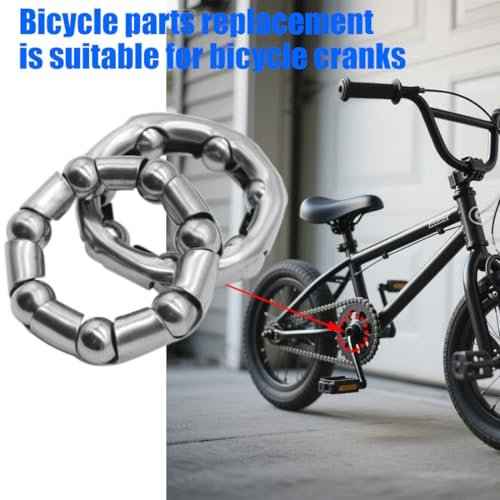 4pcs Bike Ball Bearing Retainer£¬Bicycle Ball Bearings, 8mm(5/16 Inch) X 7 Balls for Bike Crank Bottom Bracket Retainer Bike Parts Repair Accessories