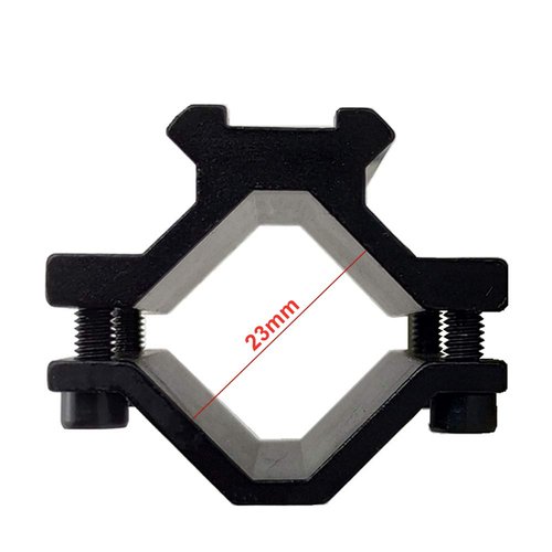 Yatrouys Scope Barrel Clamp Mount Adapter with Weaver Picatinny Rail 5 Slots