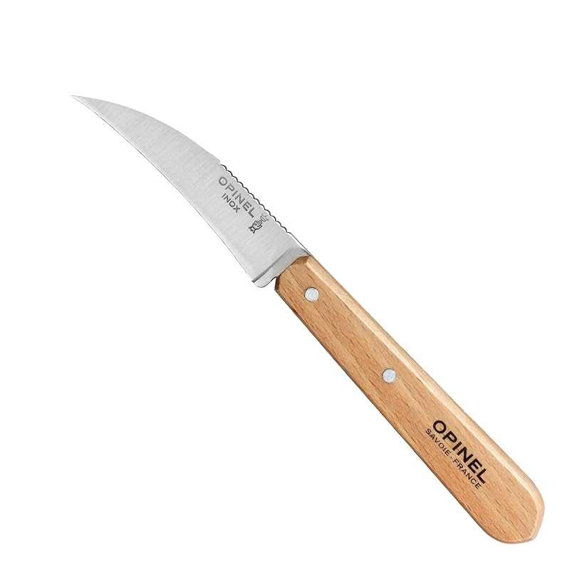 Opinel Les Essentials Beech Wood 4-Piece Kitchen Knife Set