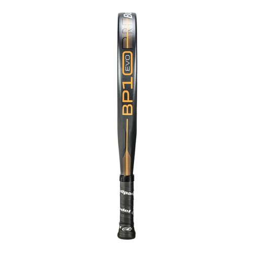 BULLPADEL Padel Racket BP10 EVO 2025 | Round Shape Pala Padel for Advanced Players | Polyglass Fiberglass & SoftEva Core | CarbonTube Frame & STReinforce System | Lightweight Control with Power