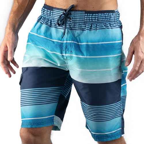 Kanu Surf Men's Flex Swim Trunks (Regular & Extended Sizes)