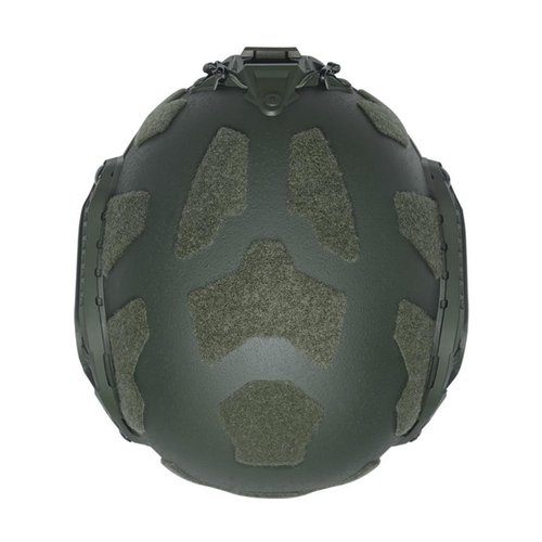 OD Level IIIA Super High Cut OPS Fast SF Tactical Helmet with Accessory Mounts (L 57-60CM)