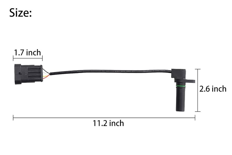 Speed Sensor Kit for EZGO RXV Golf Cart — 2008+ Tachometer Replacement