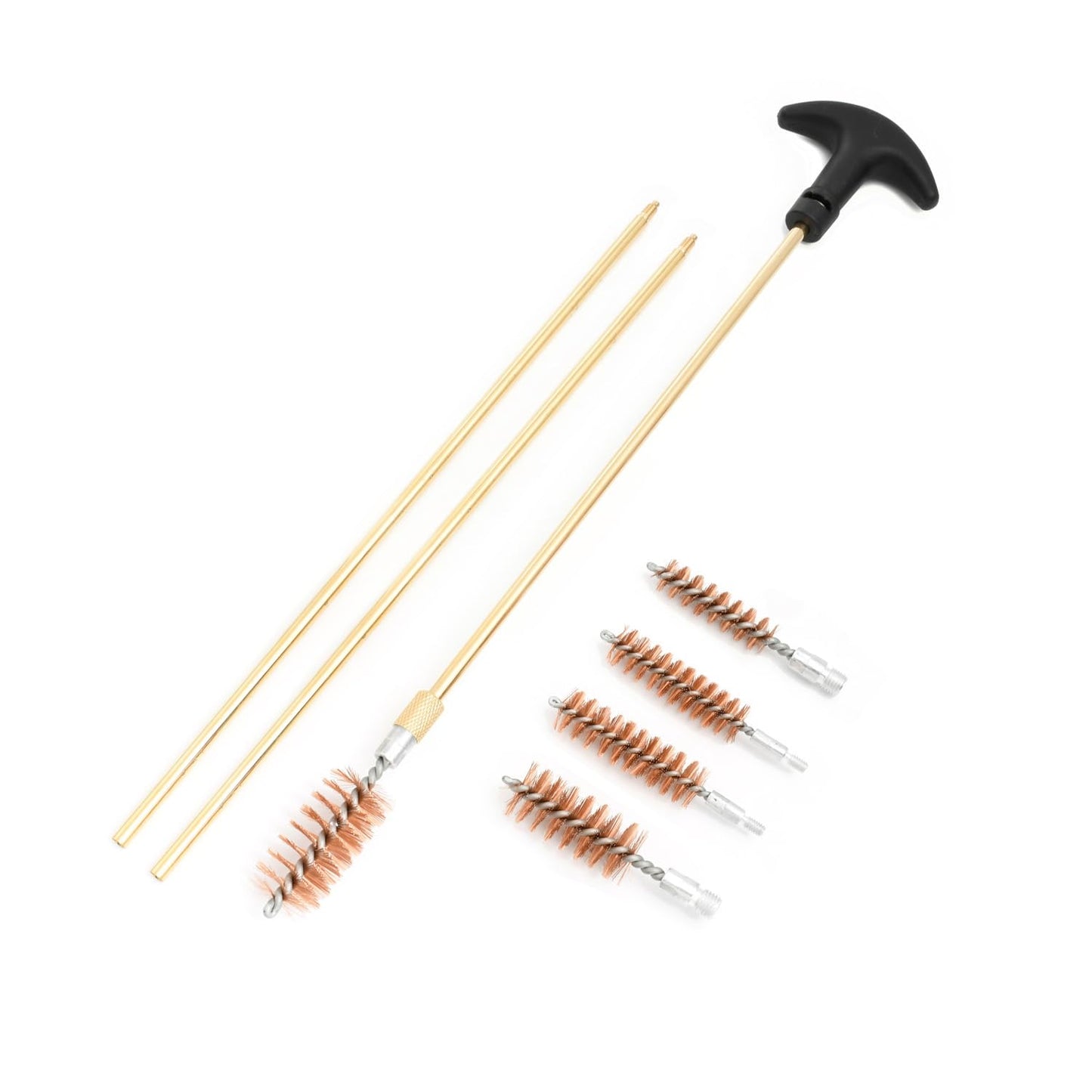 Motanar Gun Cleaning Kit Universal Gun Cleaner for Shotgun, Pistol, Rifle, All Guns with Lightweight Carrying Case (Upgrated Brass Jags & Loops)