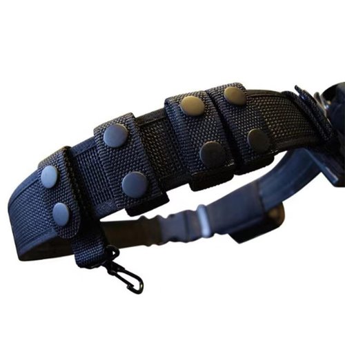 Estand Silermaer Tactical Duty Belt Keepers (2¼") - 6PCS Double Snap Security Straps + Bonus Metal Key Clip Keeper