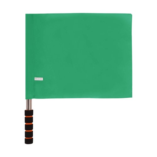 Sports Referee Hand Signal Flag Portable Track Field Competition Flag for Football Volleyball Rugby Training Match