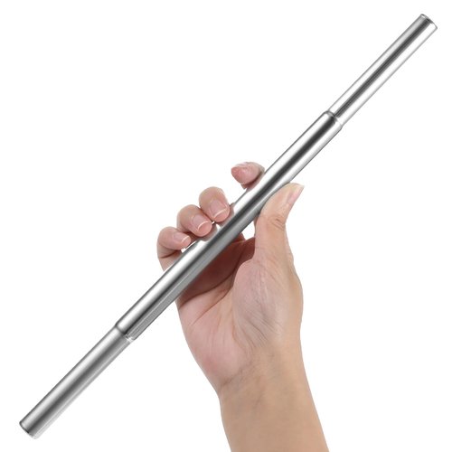 Alrhso Golf Shaft Extension, 0.58" Silver Golf Club Extensions Steel Shaft Golfs Repair and Replacement of Equipment Accessories