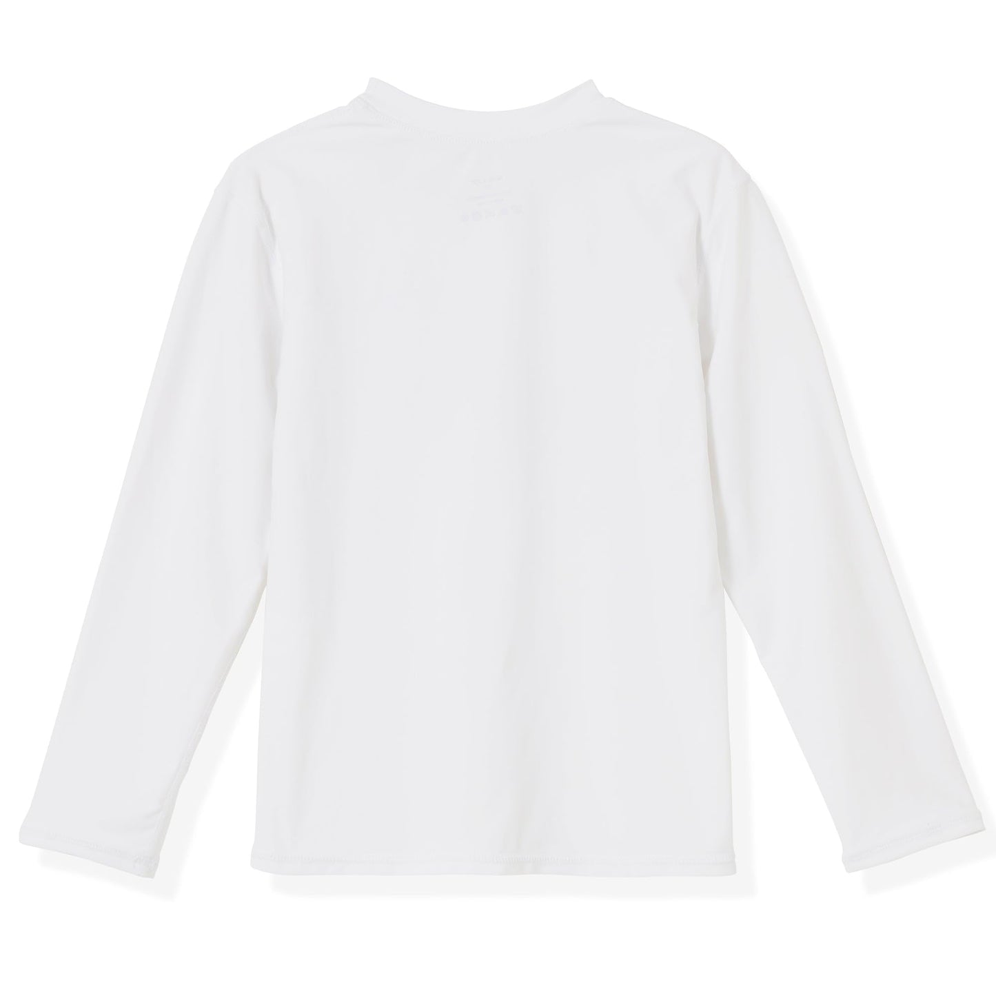 Willit Boy/Toddler Rash Guard Swim Shirt Long Sleeve White 5T