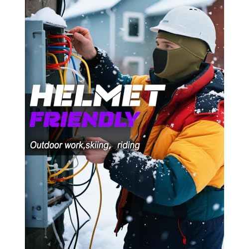 Balaclava Face Ski Breathable Winter Mask for Men Women-Cold Weather Thermal Shiesty Gear for Ski Motorcycle Outdoor Work