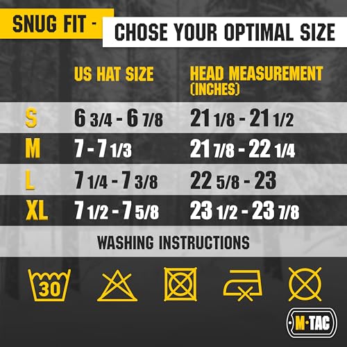 M-Tac Fleece Watch Cap - Army Military Tactical Beanie Hat Winter Skull Cap