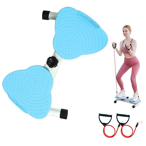 Exercise Twist Boards,Waist Twister Machine Exercise,Balance Board for Foot Massage and Weight Loss(Blue)