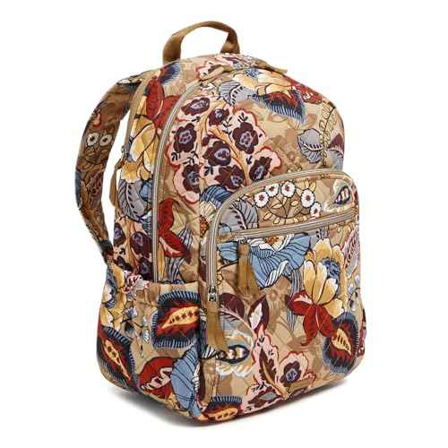 Vera Bradley Performance Twill Campus Backpack, Botanical Beauty