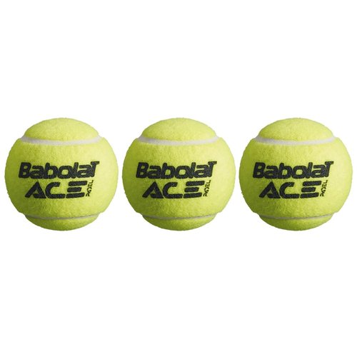 Babolat Ace Padel Balls – Case of 24 Cans (72 Balls) – 3 Balls/Can