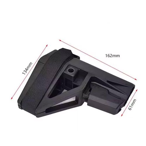 LAOPPOIKI Foregrip Stabilizer Shooting, Durable and Lightweight Nylon Handle, Archery Balance Stabilizer Accessories for Outdoor Fishing(A)