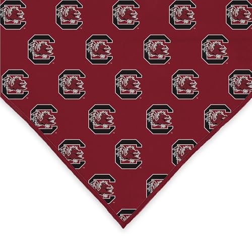 South Carolina Gamecocks NCAA Dog Bandana 28 inch Officially Licensed