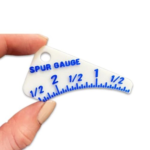 AEDNX Wild Turkey Spur Gauge,Precision Tool for Measuring Turkey Spur Length and Age Determination,Spur Gauges Tool,Turkey Hunting Accessories Gift for Hunters & Outdoor Enthusiasts (Black-2PCS)
