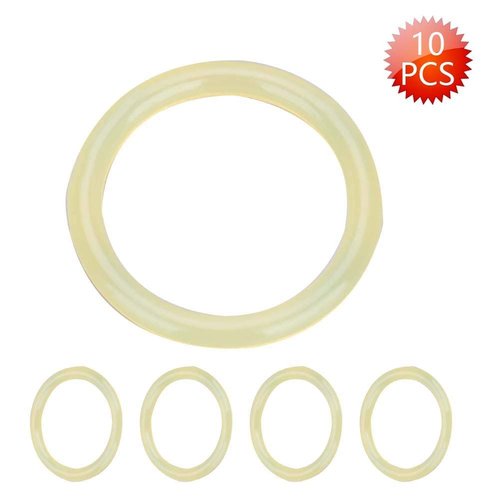 Polyurethane O-Rings, 10pcs 13.8, 1.9mm High Strength Polyurethane O-Rings for Paintball Gun CO2 Air Tank (Beige)