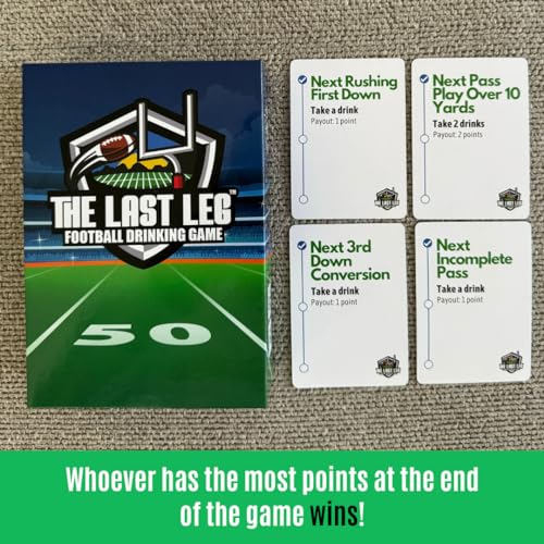 Football Hockey Drinking Game Bundle for Parties and Game Days