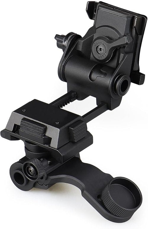 CANIS SPORT INC New Aluminum L4 G24 Mount and NVG J-ARM Adapter Fit for Helmet Adapter for Night Vision PVS-14 for Hunting (UK Standard Screw)