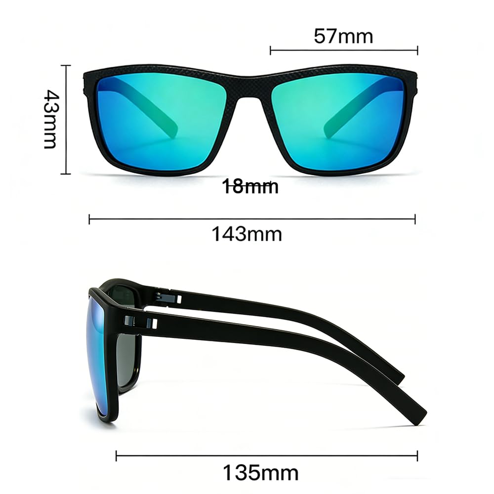 Pttlomlhj Professional Golf Sunglasses with Polarized UV400 Lenses,Lightweight Sunglasses with UV Protection for Golfer, Golf Sunglasses for Men and Women,Golf Accessories