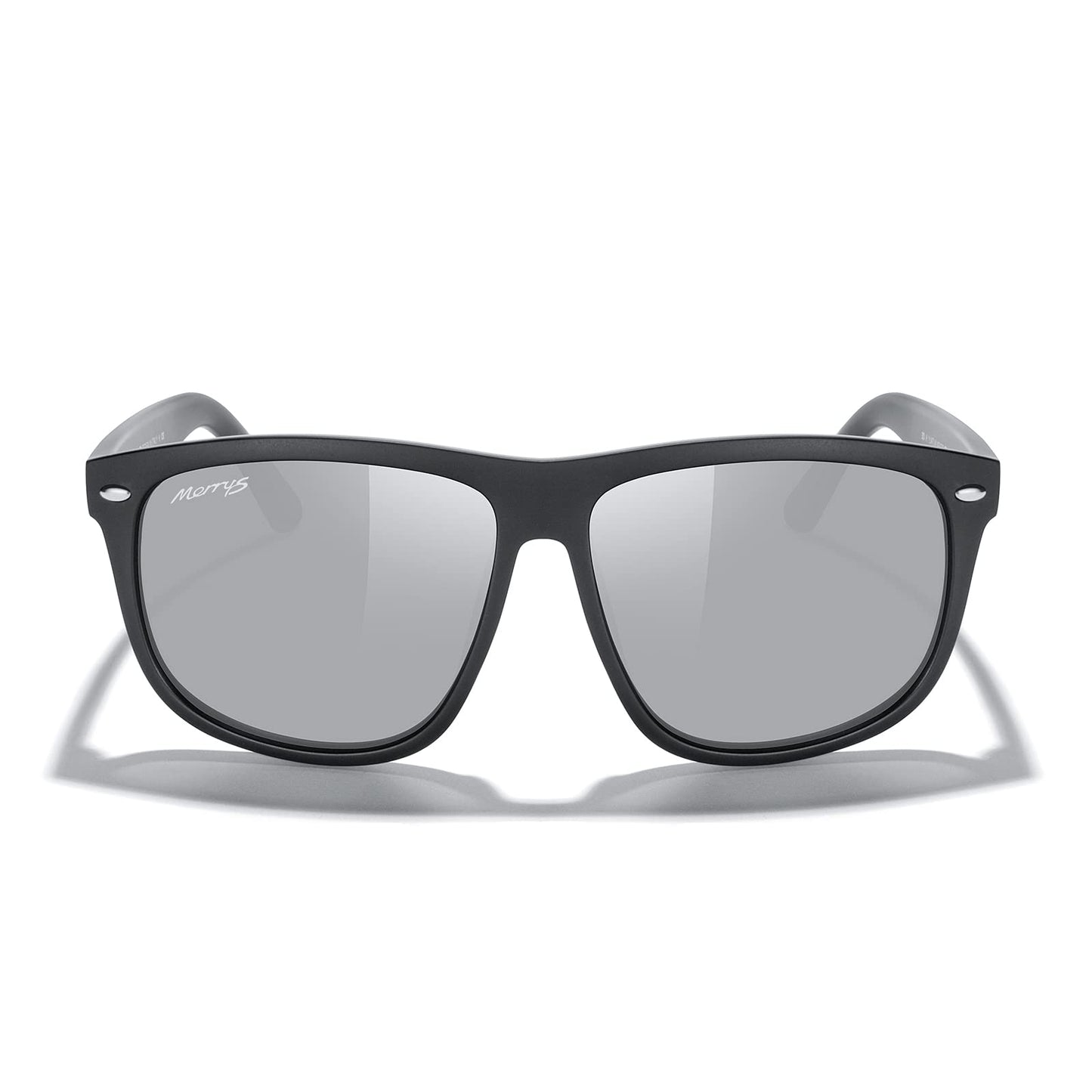 MERRY'S Men's Oversized Square Polarized Sunglasses for Driving Fishing Golfing UV400 Protection S8147