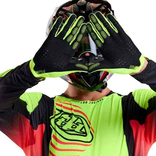 Troy Lee Designs Air Glove (2025) for Motocross MX Off-road, Mono Flo Yellow, XX-Large