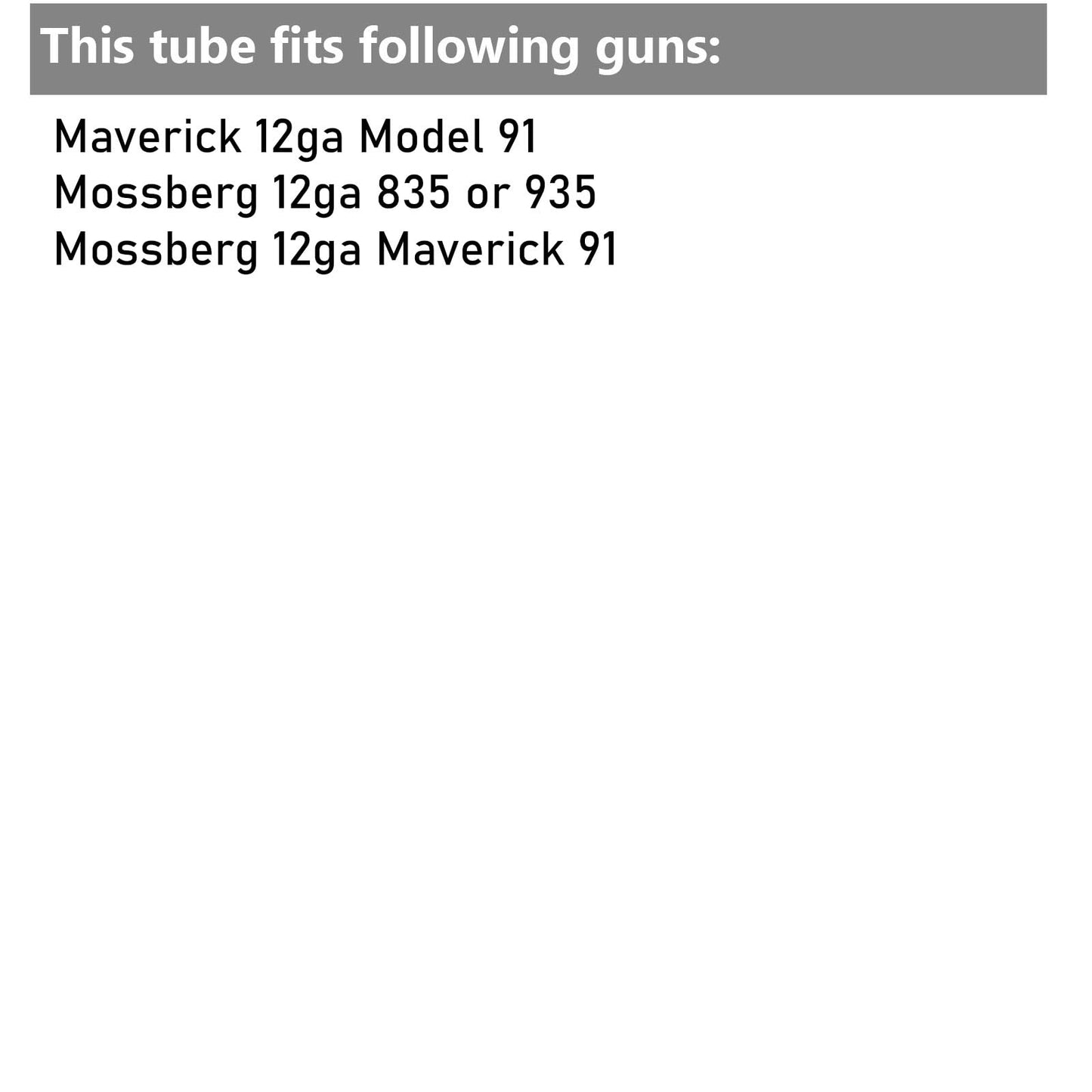 Patternmaster Code Black Turkey .665 12 Gauge Hunting Accessory Durable 17-4 Stainless Steel Choke Tube | Effective Range Up to 70 Yards, for Mossberg 835/935 (5096)