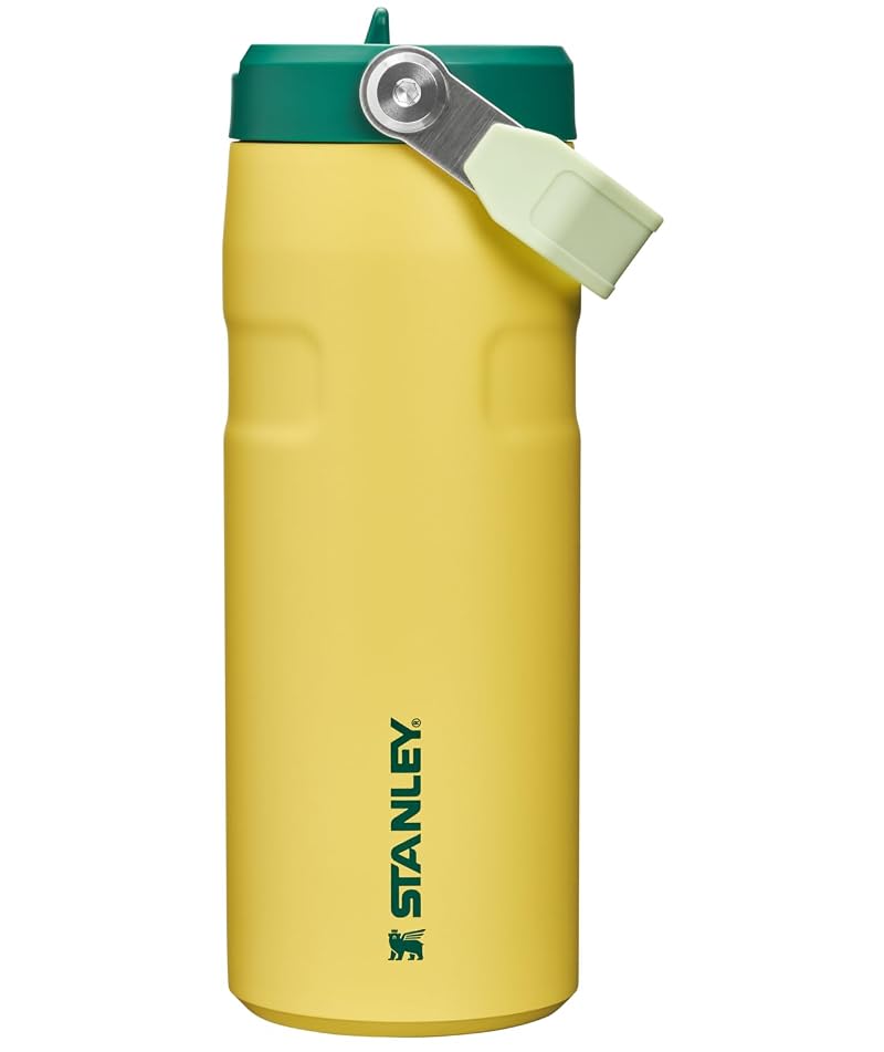 Stanley IceFlow Flip Straw 2.0 Bottle 16 oz - Daffodil Emerald (Variation: Daffodil Emerald+16 Ounces)