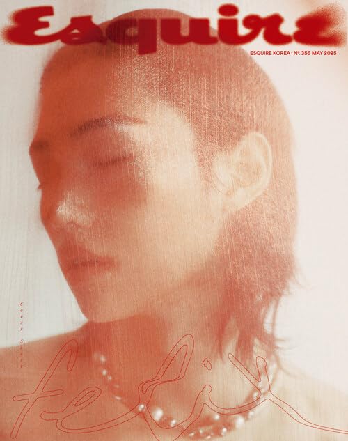 Esquire Korea Magazine 2025 May Stray Kids Felix (C type)