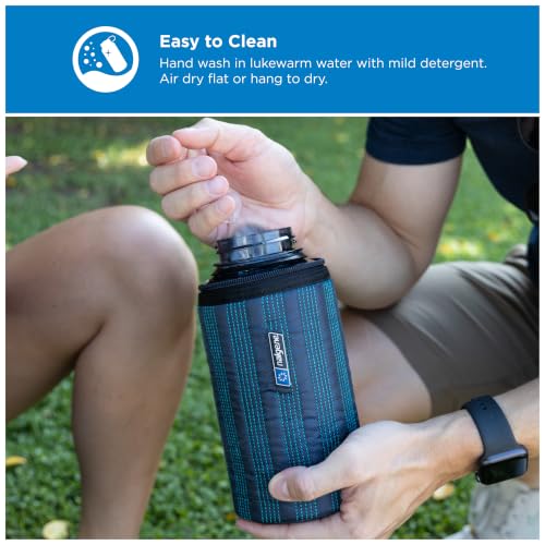 Nalgene 32oz Neoprene Water Bottle Sleeve - Teal