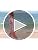 Girls Two Piece Swimsuit with Long Sleeve Rash Guard 5-6 Years Cyan Flower