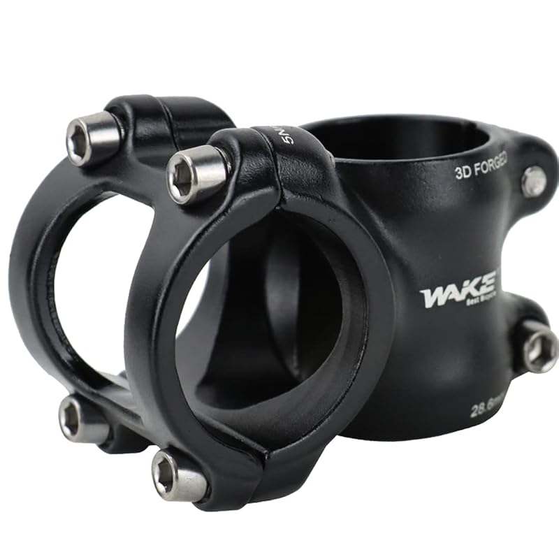 Bike Stem 31.8mm x 35mm 7° Aluminum Alloy Short Handlebar Stem for Mountain, Road & BMX - LiteOne