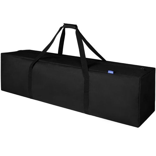 INFANZIA 45 inch Duffel Travel Sports Equipment Bag, Long Luggage Bag with Upgrade Zipper Water Resistant, Extra Large Foldable Storage Bag for Camping, Tent, Tripod, Fishing