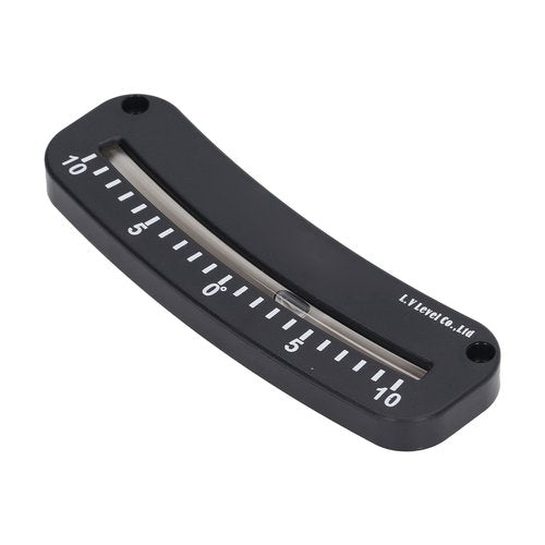 Garosa Tube Clinometer Marine Clinometer Handlebar Slope Meter -10° to 0° to 10° Clinometer High Resolution Clinometer Horizontal Micro Angle Test