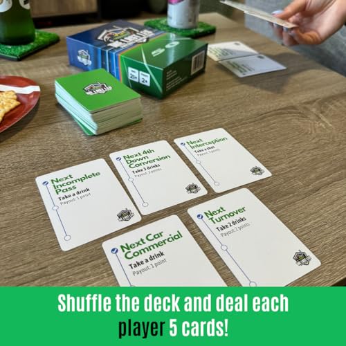Football Hockey Drinking Game Bundle for Parties and Game Days