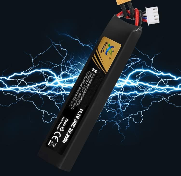 11.1V airsoft batteries 30C 2800mAh lipo battery airsoft T Plug with USB Charger T Plug to Mini Tamiya Cable Rechargeable Batteries for Airsoft gun Model splatrball gel blaster accessories-2pcs