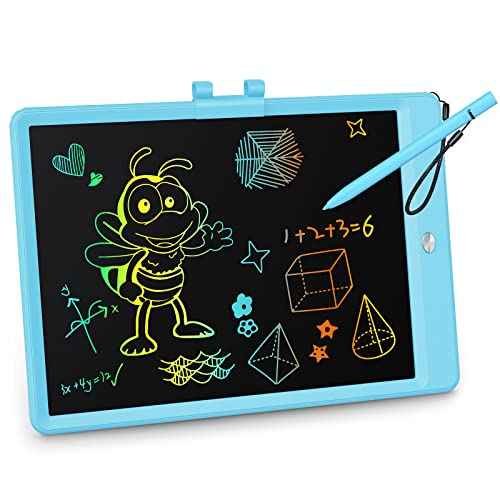 KOKODI LCD Writing Tablet, Gifts for 3 Years Old Boys and Girls£¬10 Inch Colorful Doodle Board Drawing Tablet, Erasable Reusable Electronic Drawing Pads, Educational and Learning Toys for Kids