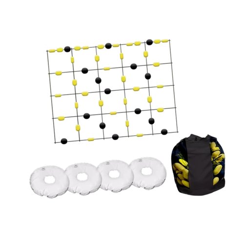 YIJU Goalkeeper Deflection Equipment Floor Ball Deflector Goalkeeping Training Reflexes Agility Training Kit for Soccer Training, 200x160cm