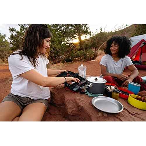 MSR Alpine Deluxe Kitchen Set , Red/Black