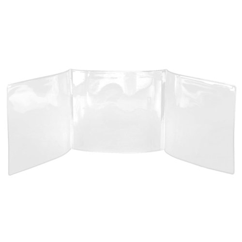 BOXOB Mahjong Card Protector Cover Holder, Transparent Large Plastic Mahjong Card Cover Durable Clear PVC Organizer for Mah Jongg Scorecard Sleeve Case Part Accessories & Gift