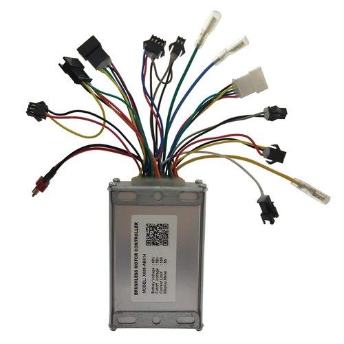 E-Bike Controller 48V 18A Brushless Motor Speed Controller X008-AB014 Universal for Electric Bike, Fat Tire Bike and Mountain Bike Display Meter 5S