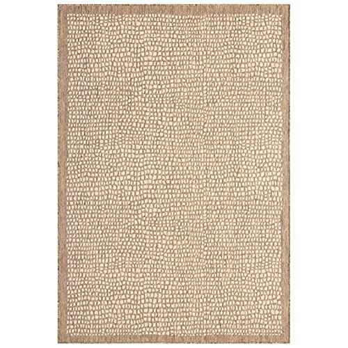Tommy Bahama Marlin Transitional Indoor/Outdoor Area Rug, Brown, 5'3"x7'3"