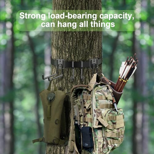 DoubleCare Tree Stand Hunting Harness with Adjustable Metal Hook - Medium
