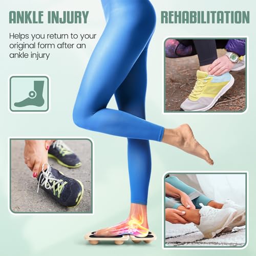Ankle Strengthener Balance Board for Injury Rehab & Fitness