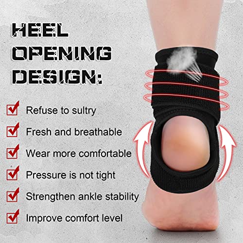Kids Ankle Support Brace Black S - Youth Ankle Brace for Sports & Injury Relief