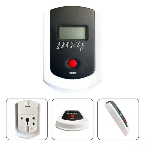 LCD Monitor Speedometer For Exercise Bike, Replacement Cycle Counter With Heart Rate, Indoor Bike Monitor For Computer Spinnings Heart Rate, Speed, Time, Distance, Calorie