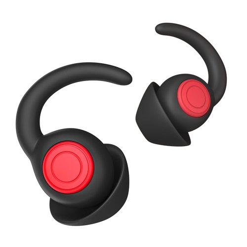 Ear Plugs for Noise Reduction, 2 Pairs Reusable Hearing Protection Earplugs for Noise Sensitivity