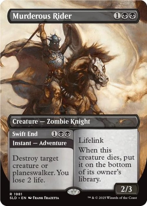 Magic the Gathering Secret Lair The Art of Frank Frazetta: The Second Exhibition (Foil)