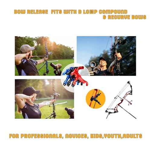 Bow Release for Compound Bow, Archery Release Trigger, Compound Bow Release, Thumb Release.