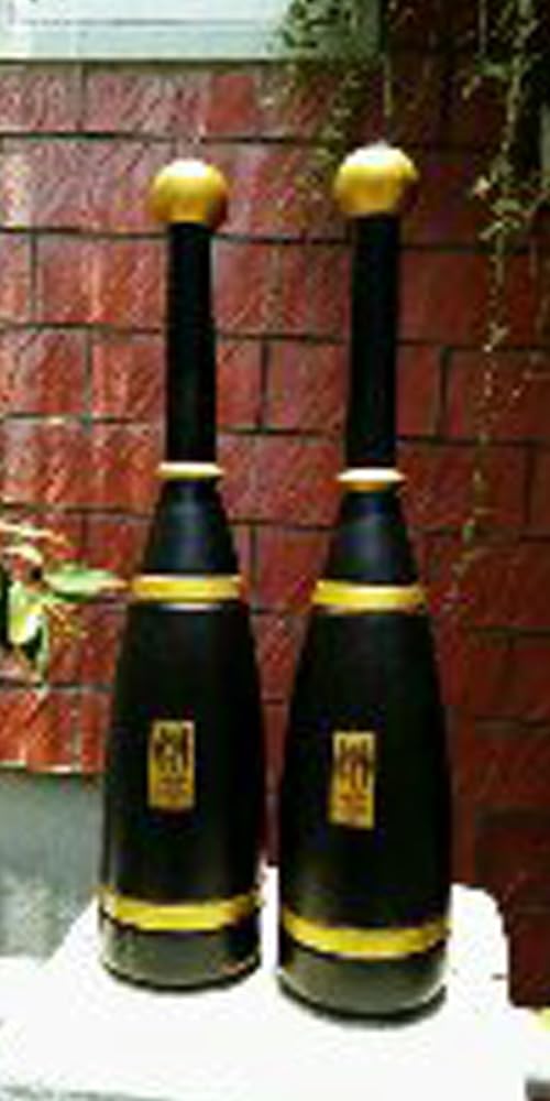 Jeffry Indian Clubs: Vintage Taper Style Clubs 5lb Pair